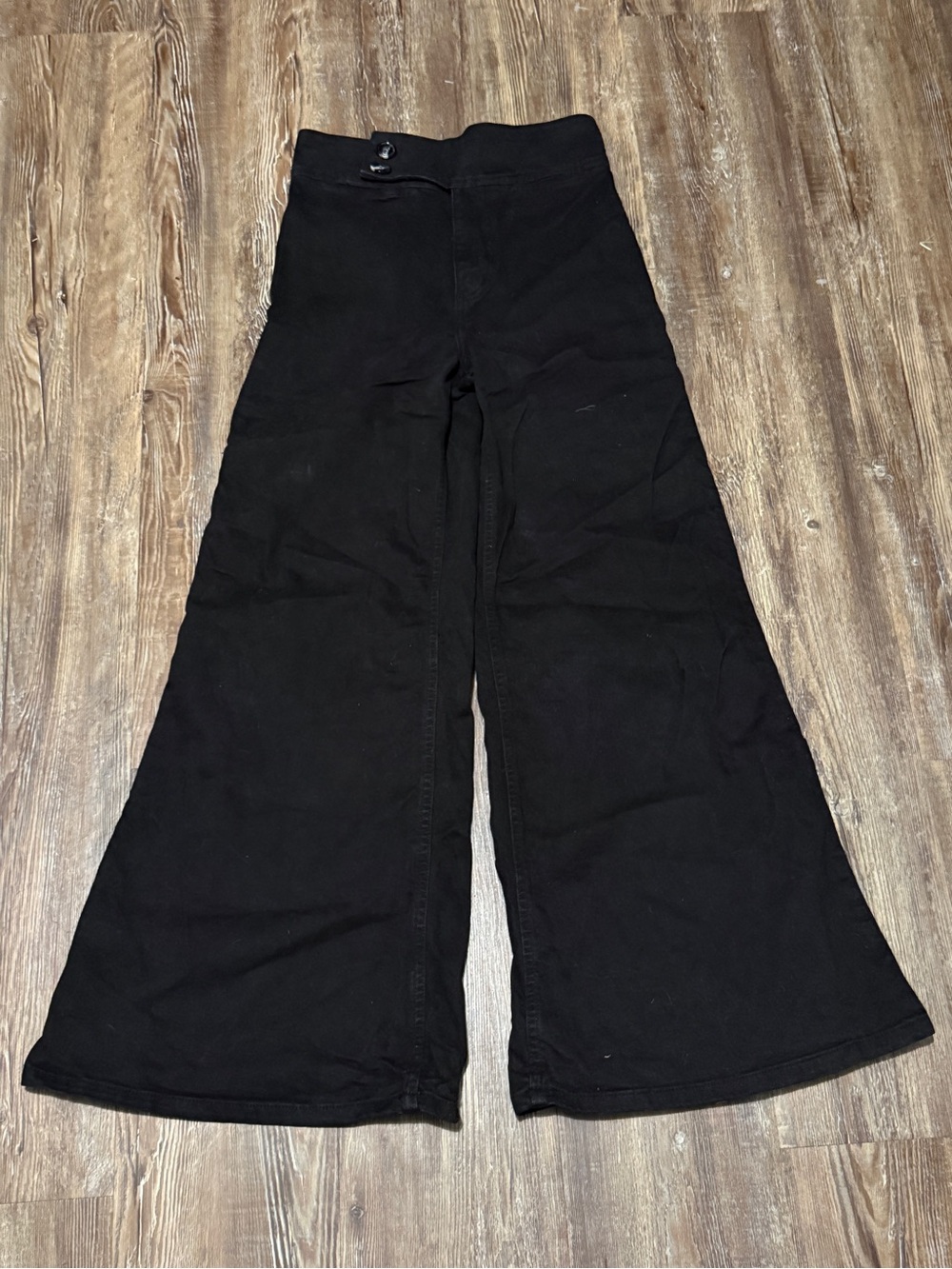 We The Free Youthquake Bell Bottom Jeans Women's 26 Two Button Flare Fit Denim